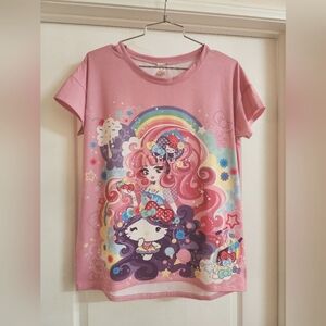 Rare JapanLa Miss Kika x Hello Kitty 40th anniversary top small
